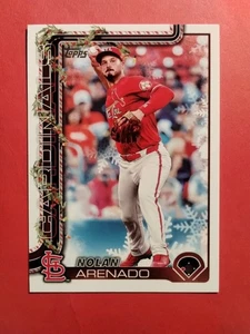 2025 Topps Holiday - Nolan Arenado #H132 Cardinals  - Picture 1 of 6