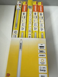 2x OSRAM LED tubo T5 HF L8 SHORT G5 4W 380lm 3000K blanco cálido como 8W 288mm Ø18,5 - Imagen 1 de 6