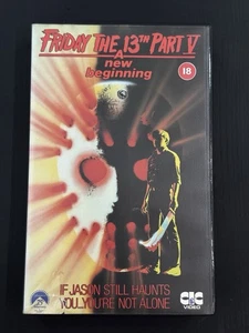 Friday The 13th Part 5 Video VHS big box ex rental - Picture 1 of 8