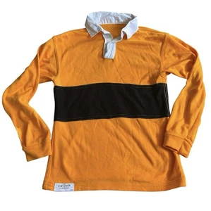 Medallion Rugby Polo Shirt 1990s Vintage Charle Brown 32/34Chest Small Vgc - Picture 1 of 8