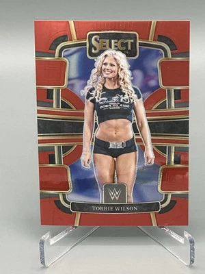 2024 Panini Select WWE Torrie Wilson #75 Concourse Red Prizm /175 - Image 1 of 2