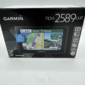 Garmin nüvi 2589LMT 5" GPS Navigator Kit vorinstallierte Karten Bluetooth Sprachnavigation NEU - Bild 1 von 13