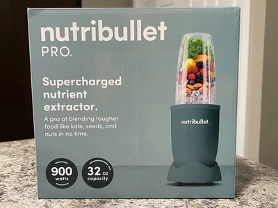 Nutribullet Pro 900 vatios, 32 oz. Licuadora personal verde eucalipto nueva Foto 1 de 4