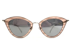 Gafas de sol Vera Wang V619 sujetador rubor ojos de gato monturas con lentes espejadas gris oscuro - Imagen 1 de 14