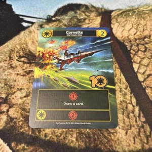 Gen Con 2025 GenCon Promo Star Realms Corvette Wise Wizard Games - Picture 1 of 1