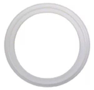 LOT OF 3 WHITE SILICONE TRI CLAMP SANITARY GASKETS 4" TRICLAMP TRI-CLOVER - Picture 1 of 1