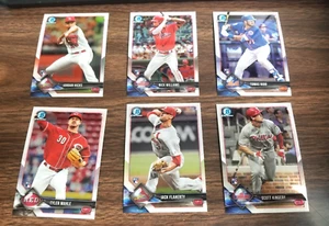 SCOTT KINGERY 2018 BOWMAN CHROME CARD #3 PHILADELPHIA PHILLIES (ROOKIE CHROME) - Picture 1 of 2