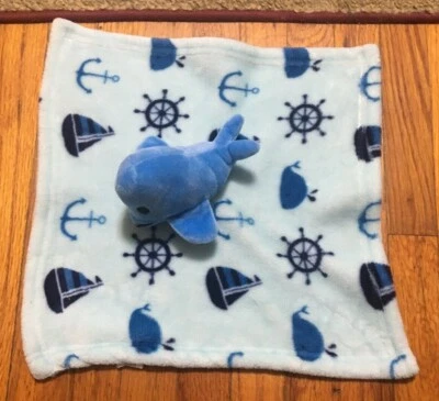 Manta de seguridad náutica Manhattan niños ballena adorable RARA/DIFÍCIL DE ENCONTRAR Foto 1 de 4