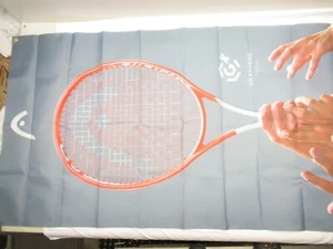 HEAD "GRAPHENE RADICAL" IN-STORE DISPLAY HANGING BANNER. PROMO ITEM ~71" X ~32" - Picture 1 of 8