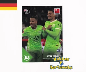 2021/22 Topps AHORA Bundesliga 132 Aster Vranckx Base VfL Wolfsburgo Novato Único - Imagen 1 de 1