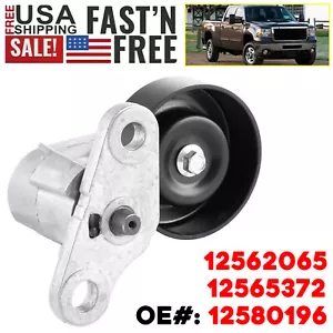 NEW A/C DRIVE BELT TENSIONER METAL PULLEY FOR GM CHEVY GMC 12580196 HIGH QUALITY - Picture 1 of 12
