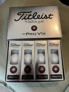 NEW Titleist PRO V1X -LEFT DASH Golf Balls 1 Dozen - Picture 1 of 1