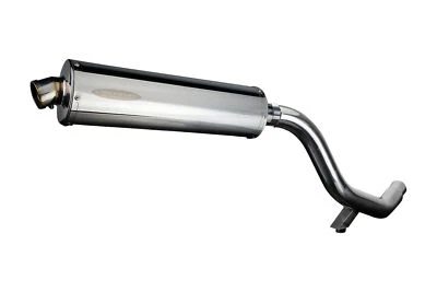 Silenciador de escape Triumph Tiger 1200 Explorer Delkevic 18" acero inoxidable ovalado 12-21 Foto 1 de 3