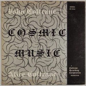 JOHN COLTRANE: Cosmic Music OG ’68 Free Jazz Alice Vinyl LP Superb HEAR - Picture 1 of 8