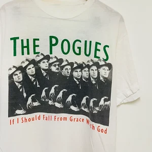The Pogues Band Tour weißes T-Shirt kurzarm alle Größen S bis 5XL 1U455 - Bild 1 von 3