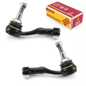 Front Left and Right Outer Tie Rod End Set For 2006 BMW 325i 06-10 323i - Picture 1 of 11