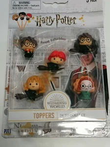 Harry Potter Ron Weasley Harry 5 pencil toppers per matita NUOVI NEW IDEA REGALO - Foto 1 di 2