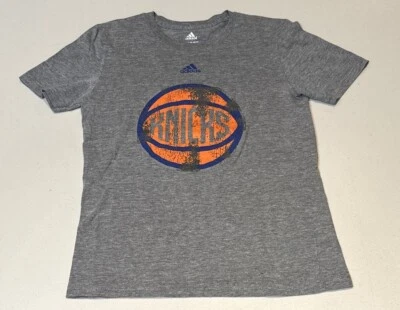 Adidas New York Knicks Porzingis #6 Camisa Gris Niños Jóvenes Mediana 10/12 Foto 1 de 4