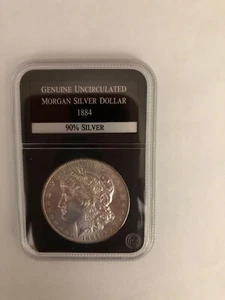 1884 Genuine Uncirculated Morgan Silver Dollar - Picture 1 of 2