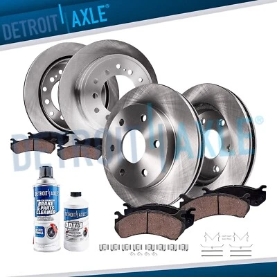 10pc Front Rear Brake Rotors Ceramic Pad for 2003-2009 Toyota 4Runner FJ Cruiser - Image 1 of 4