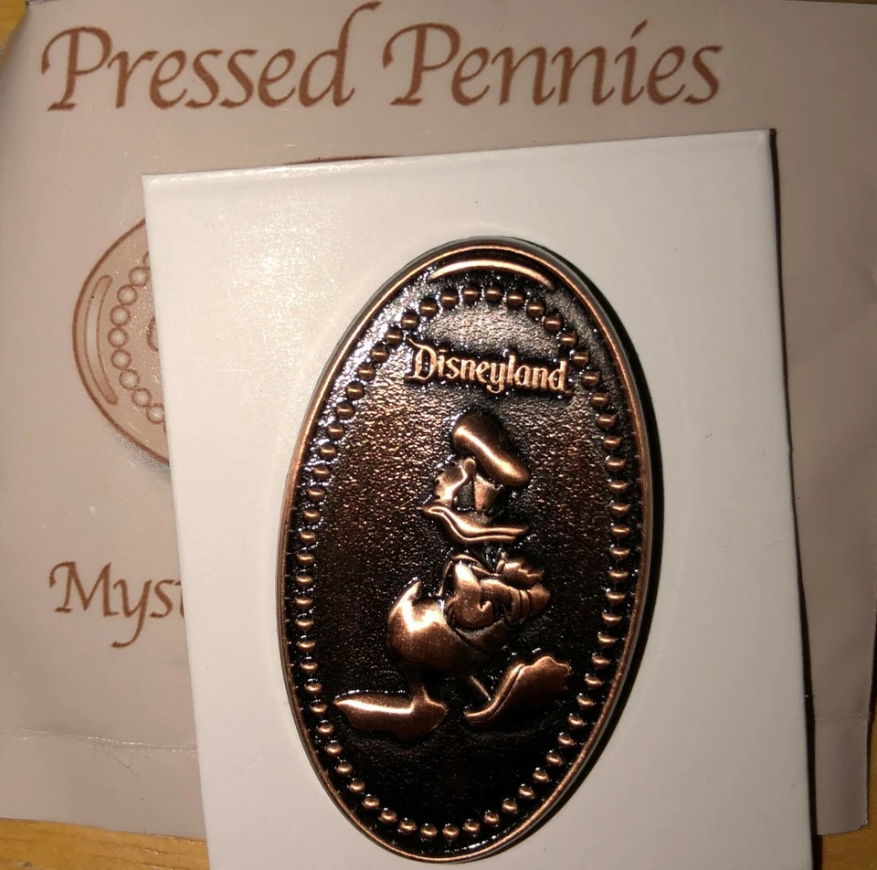 Prendedor de centavo prensado WDI Pato Donald LE 250 Walt Disney Imagineering Foto 1 de 1