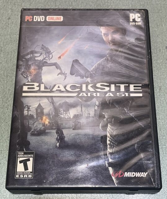 BlackSite~Area 51~(PC-DVD-ONLINE-2007)~Vintage~Brand New~Sealed