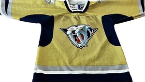 Vintage NHL CCM Nashville Predators Jersey Alternate Mustard Cat Toddler One Sz - Picture 1 of 6