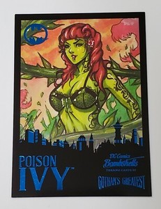2019 Cryptozoic DC Bombshells Series 3 Gotham's Greatest GG4 Poison Ivy