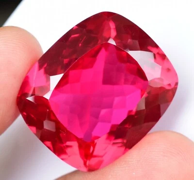 67.90 Ct Natural Mogok Red-Pink Ruby Certified Stunning GIGANTIC Loose Gemstone - Image 1 of 4