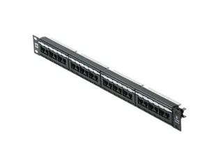 Steren 24-Port Cat6 Loaded Patch Panel - Picture 1 of 1