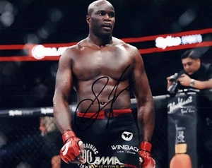 Cheick Kongo Signed Autograph 8x10 Photo UFC MMA Bellator Fighter COA - Picture 1 of 2