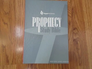 Prophecy Study Bible - John Hagee NKJV - Black Bonded Leather - New in Box - Imagen 1 de 10