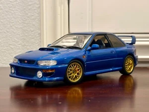 1/18 Subaru Impreza 22B WRX STI Gold Wheels AUTOart | Rare | Read Description - Picture 1 of 8