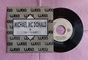 7” MICHAEL McDONALD – Take It To Heart - WEA 1.296 - SPAIN press - 1990 (EX/EX) - Picture 1 of 2
