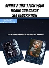 topps star wars card Trader SERIES 2 TIER 1 YOUR PICK 125 Cards See Description