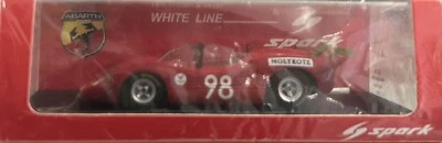 SPARK 1/43 S1324 Abarth Sport 2000 Fiat #98 Targa Florio 1970 Taramazzo Virgilio - Photo 1/4