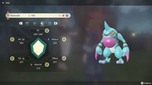 TOXICROAK ALFA SHINY 6IV FULLY TRAINED + ALL MOVES - LEGGENDE POKEMON: ARCEUS - Imagen 1 de 3