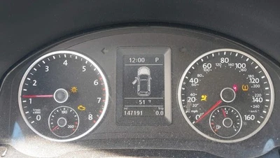 2016-2017 Tiguan OE Speedometer Gauge Cluster 147K Miles Volkswagen - Изображение 1 из 4