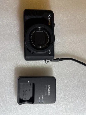 Canon PowerShot G7x Mark II 20.1MP Digital Camera With Body Cover Excellent - Image 1 of 4