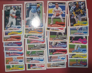 Inserto aggiornamento Topps 2024 Starter Set 29/50 1989 Throwback Chourio Caminero Wyatt - Foto 1 di 1