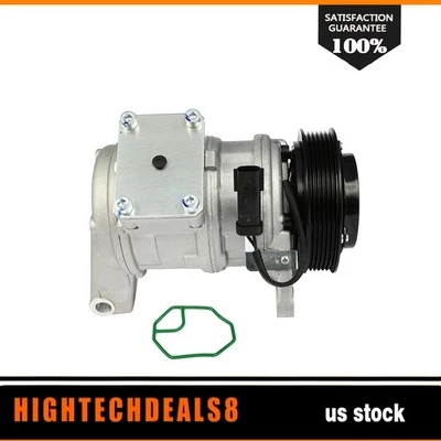 A/C AC Compressor For Dodge Caravan Chrysler Plymouth 1996 1997-1999 - Image 1 of 4