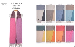 Bufanda grande de invierno Made in Italy XXXL estola 100% lana virgen muy gruesa y cálida - Imagen 1 de 21
