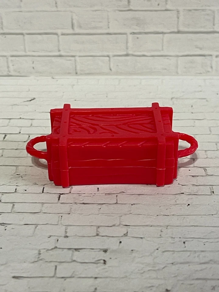 2004 Buckaroo game (Milton Bradley) - Replacement Red Crate - Image 1 of 1