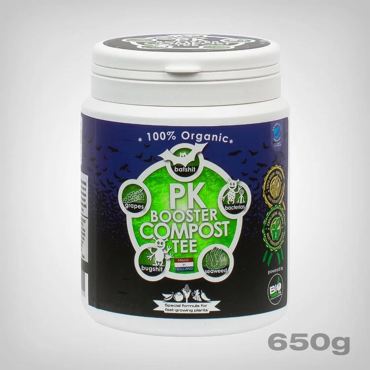 BioTabs PK Booster Komposttee 650g - Phosphor Kalium für Blüte, Bio Bodenleben