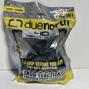 Due North Heavy Duty Industrial Traction Aid Snow Ice Large 11.5-13 Men 10.5-13 - Picture 1 of 2