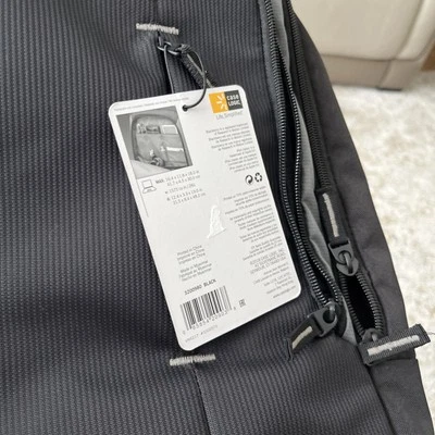 全新带标签 Case Logic VNB-217 手提箱(背包)适合 17 英寸笔记本电脑 - 黑色 — 第 1/4 张图片