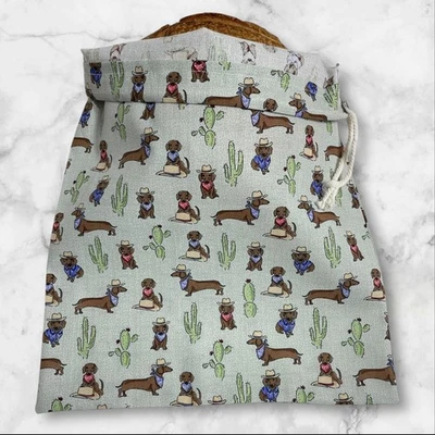 Такса хлопок хлеб мешок, многоразовый закваски льняной хлеб мешок, без отходов - Изображение 1 из 4