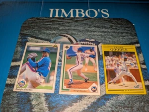 🍎1991 Upper Deck #224 Dwight (DOC) ¡Bueno! TODAS LAS 3 CARTAS EN LA FOTO ~ N.Y MET LEGEND - Imagen 1 de 6