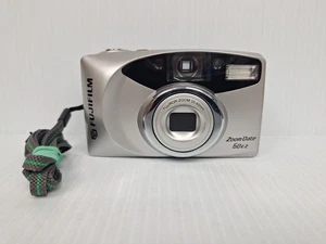 Fujifilm 35mm Film Point & Shoot Camera Zoom Date 60EZ AF Flash - Parts Repair  - Picture 1 of 10