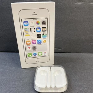 iPhone 5s Box & EarPod Case 16GB Srebrne iPhone 5s Pudełko detaliczne - Zdjęcie 1 z 14